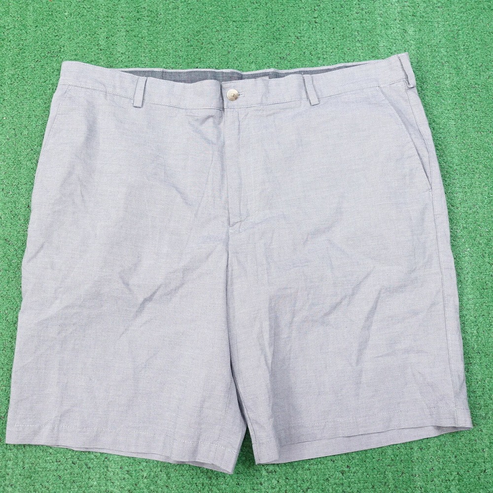 VAN HEUSEN STRAIGHT FLAT‎ FRONT CHINO SHORTS MENS SIZE 42